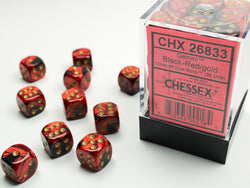 Chessex 12mm D6 Dice Block (36 Dice) *Gemini*