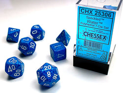 CHESSEX 7-DIE SET *SPECKLED*