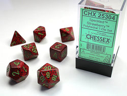 CHESSEX 7-DIE SET *SPECKLED*