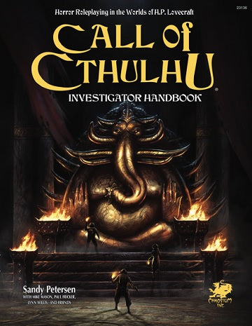 CALL OF CTHULHU 7TH EDITION INVESTIGATOR HANDBOOK