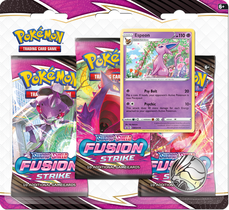 FUSION STRIKE 3PK BLISTER - ESPEON