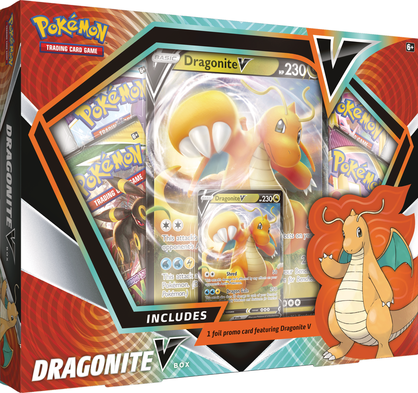 POKEMON DRAGONITE V BOX