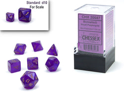 CHESSEX 7-DIE SET *BOREALIS* MINI