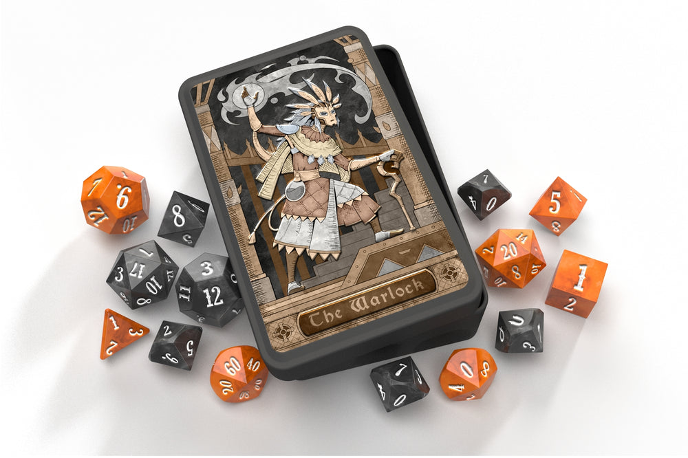 BEADLE & GRIMM'S Dice Set - Warlock