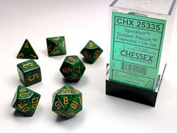 CHESSEX 7-DIE SET *SPECKLED*