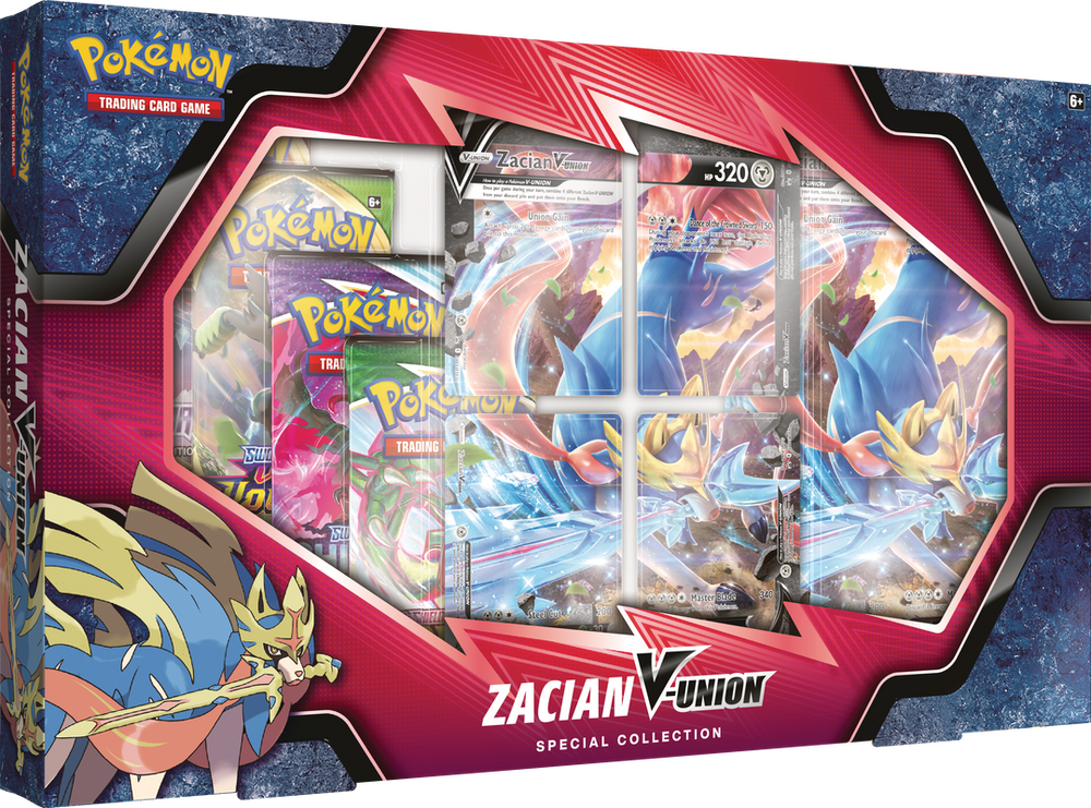 POKEMON V-UNION SPECIAL COLLECTION BOX - ZACIAN