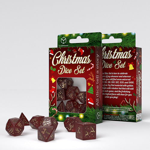 CHRISTMAS DICE SET